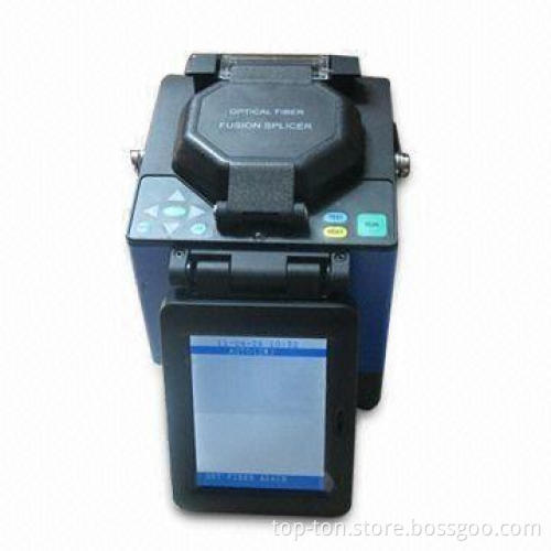 Fiber Fusion Splicer Machine with 40s Tube Heat Time, Cleaver and Stripper
